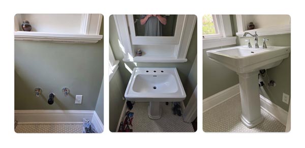 sink and faucet