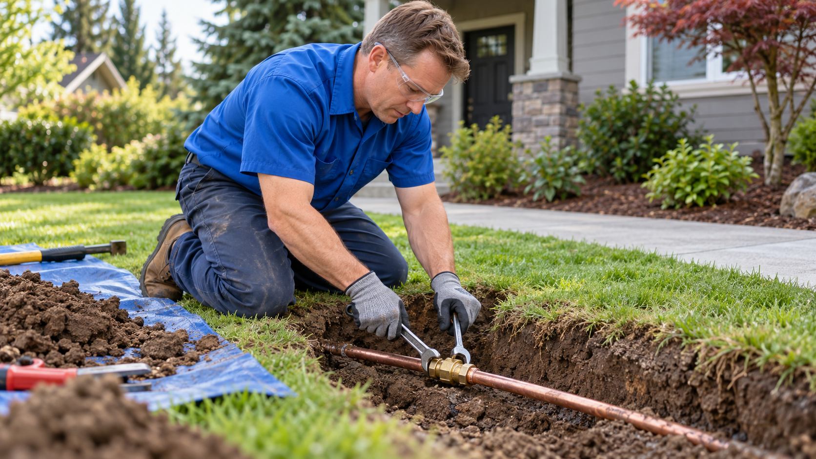 Main Water Line Repair & Replacement in Tigard, OR